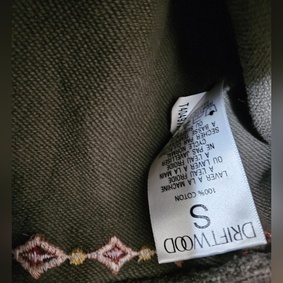 Driftwood Teddie Embroidered Sweatshirt - Picture 5 of 9